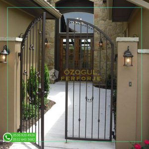 Ferforje Apartman Bahçe Kapısı OZ-1003